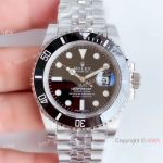 Swiss 3135 Rolex Submariner Date 1:1 Clone Watch with Jubilee strap